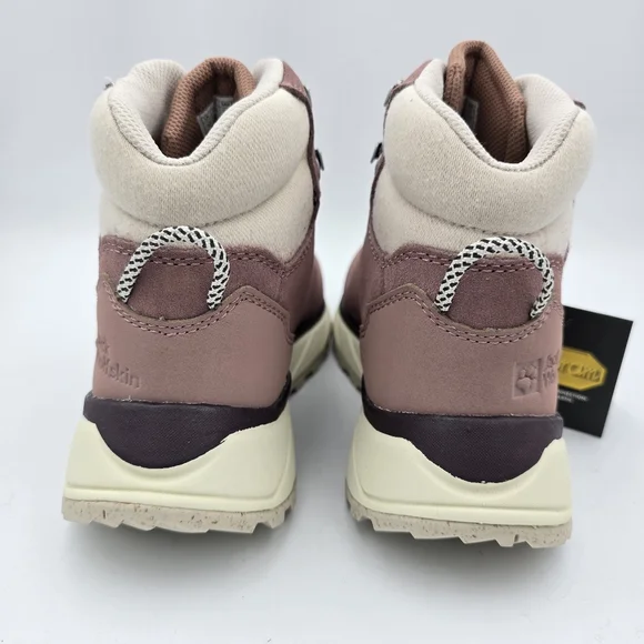 NWT Jack Wolfskin Women's Terraventure Urban Mid W Hiking Shoes, Rose/White, 5.5 - Picture 9 of 16
